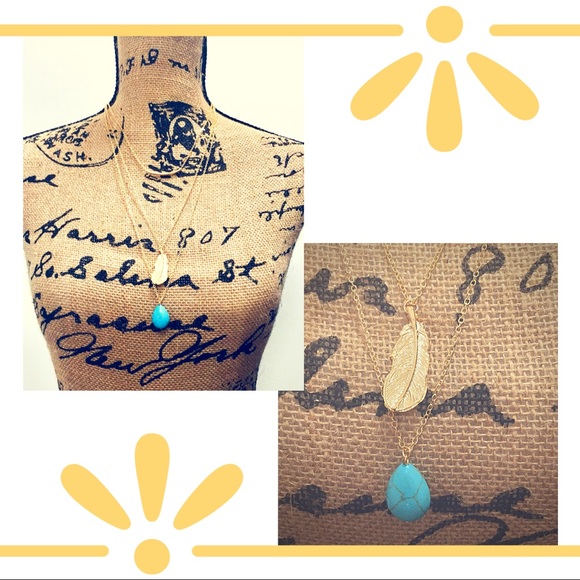 🔥Layered Gold Leaf Necklace - Picture 1 of 5